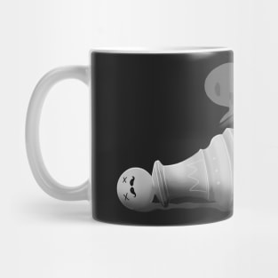 Checkmate Ghost - funny Chess design Mug